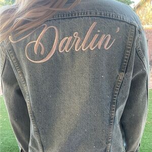 Levi’s custom design denim jacket